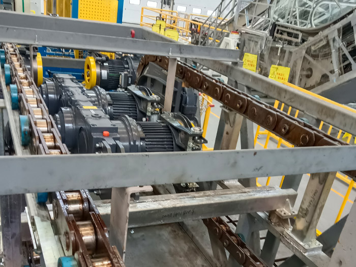 曳引机试验台——驱动站测试现场